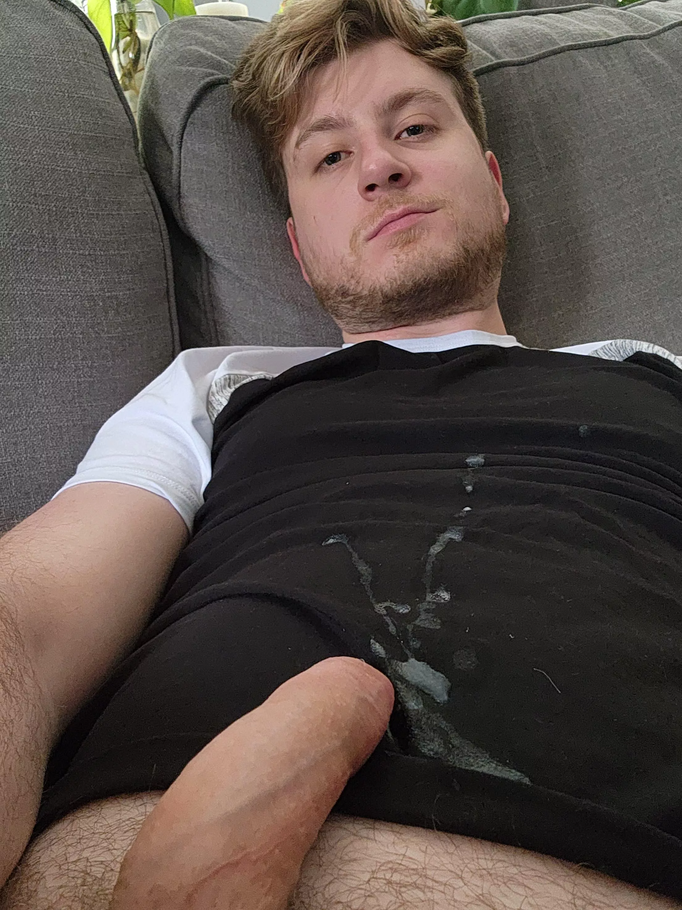 Now come and clean my big thick creamy load up👅 posted by loganbaxtrum