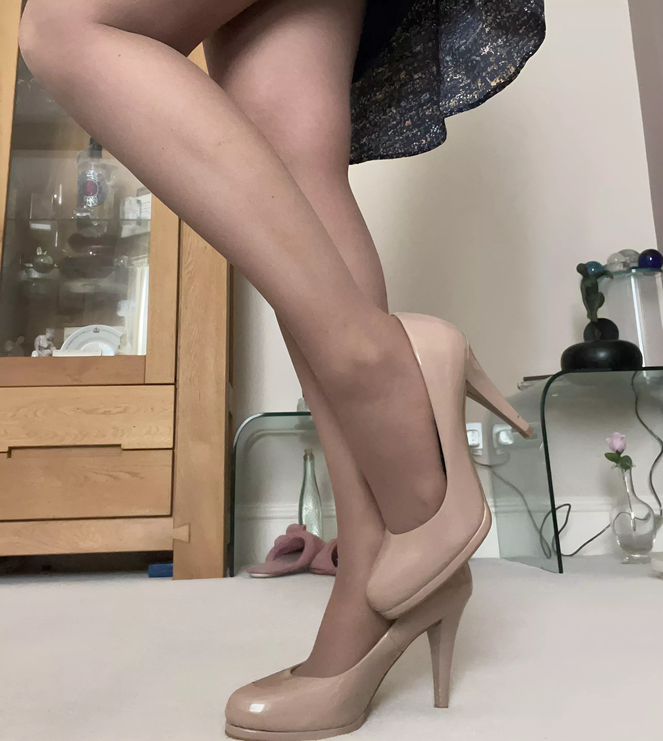 Nude heels- my favourite kind posted by pandora0405