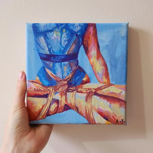 Oil study 3 by me by ham-sandwitch47