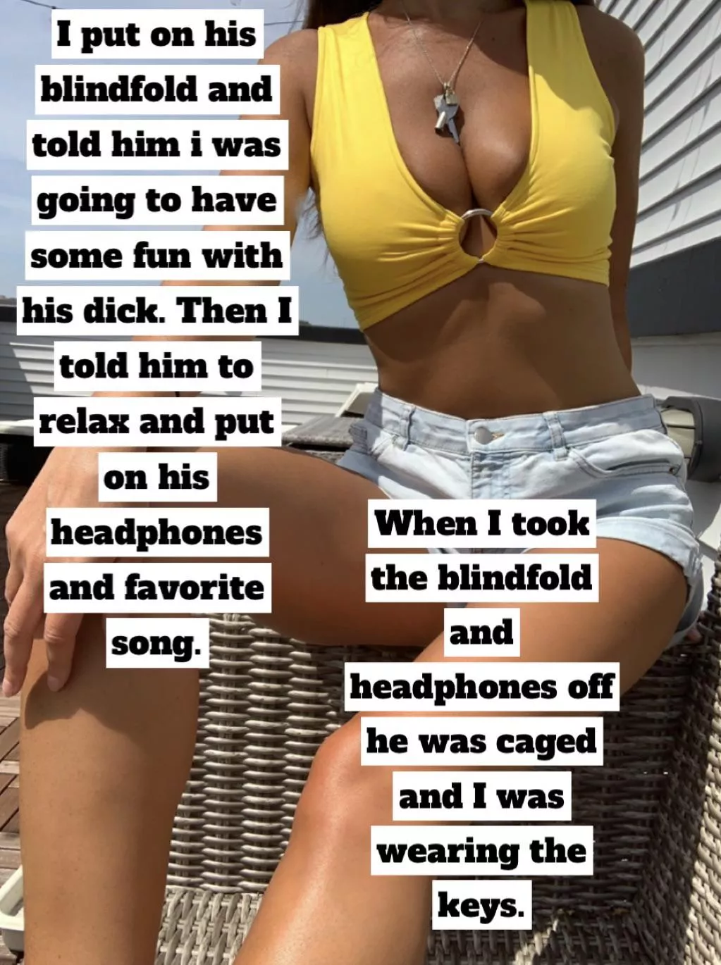 Once you’re caged, you’re mine 😈 posted by Plant_girl26