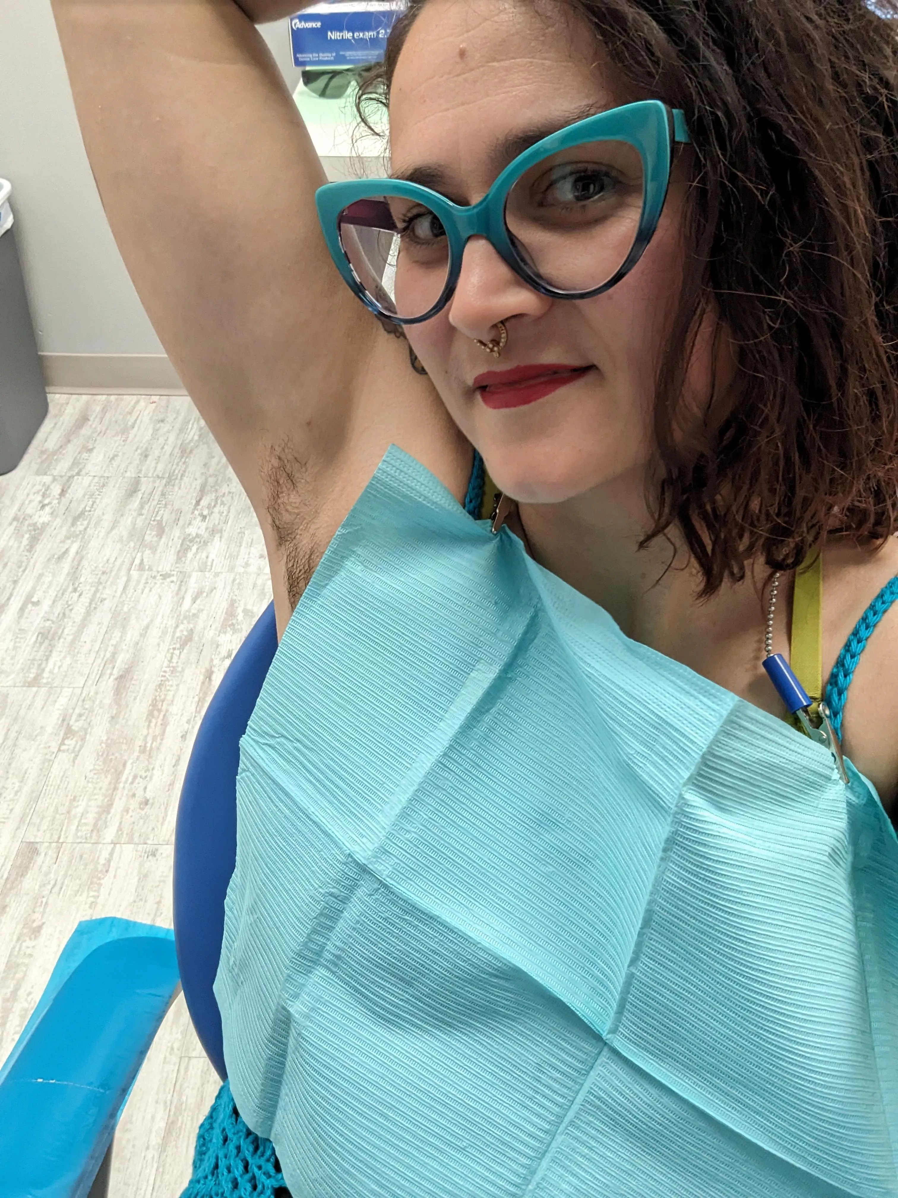 Shhh, don't tell the dentist I'm taking pics. (38f) posted by emberskies27