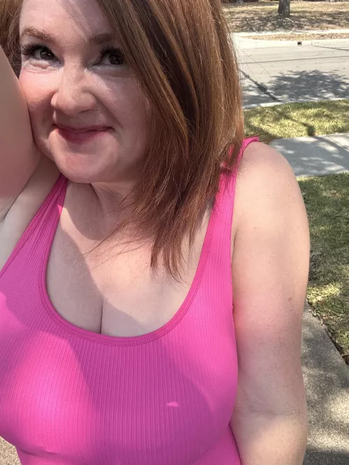 Snatched and ready to pop right out by Littletexasginger