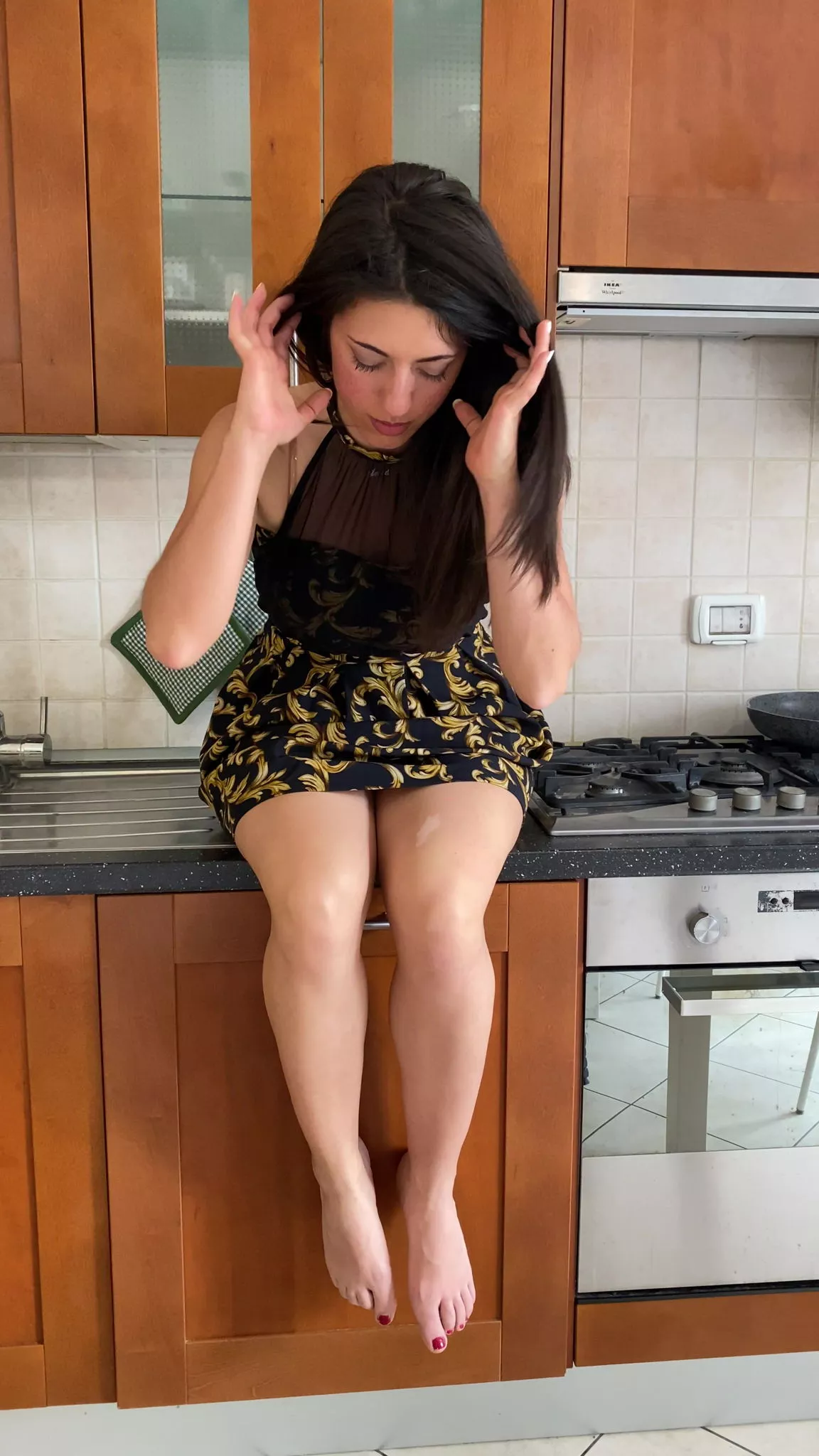 There is a special dessert in the kitchen, ready to be tasted F19 posted by little__devill