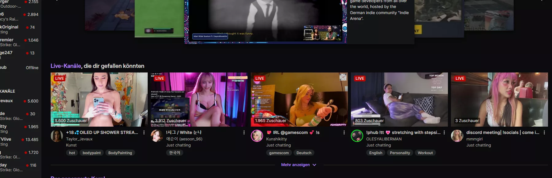 Twitch?? 😂😂 Family friendly? 