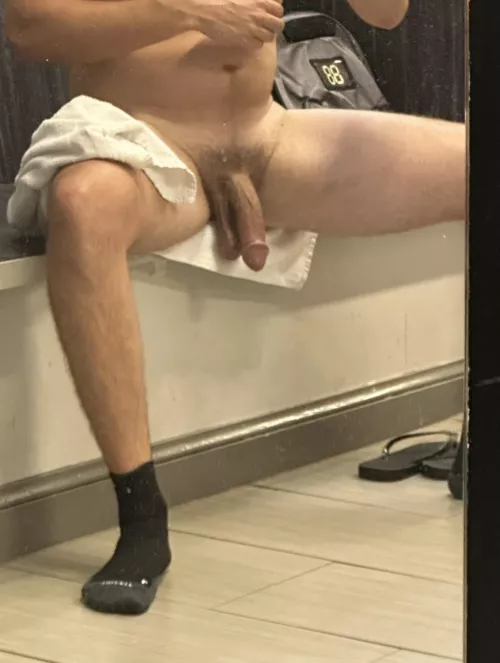 Would you say hi if you saw me in the locker room? by mvalley4653