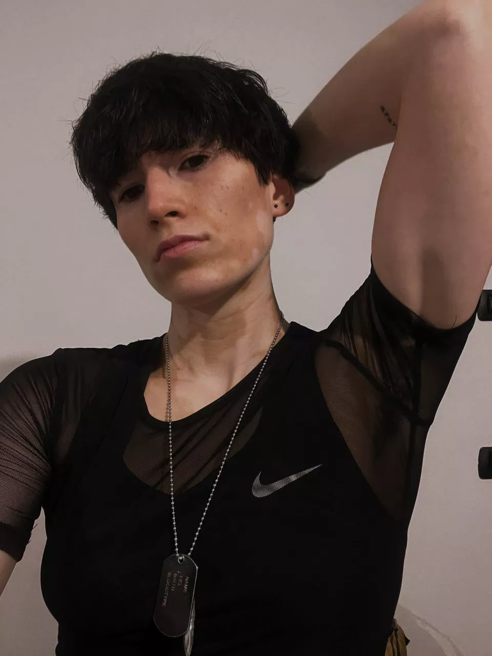 All black 🖤 posted by yourvitiligogirl