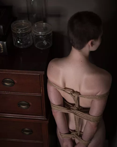 Being a brat gets you put in the corner! by anxiouslilbeann