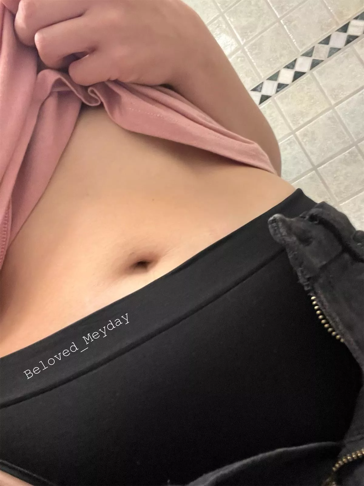 Belly button at work posted by Beloved_Meyday