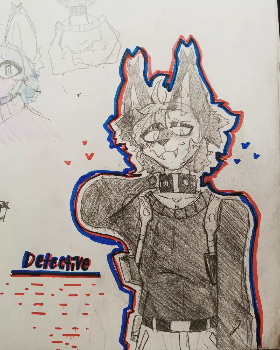 Drew this when I had a burst of inspiration while listening to music in the middle of the night. posted by Potential-Concert-19