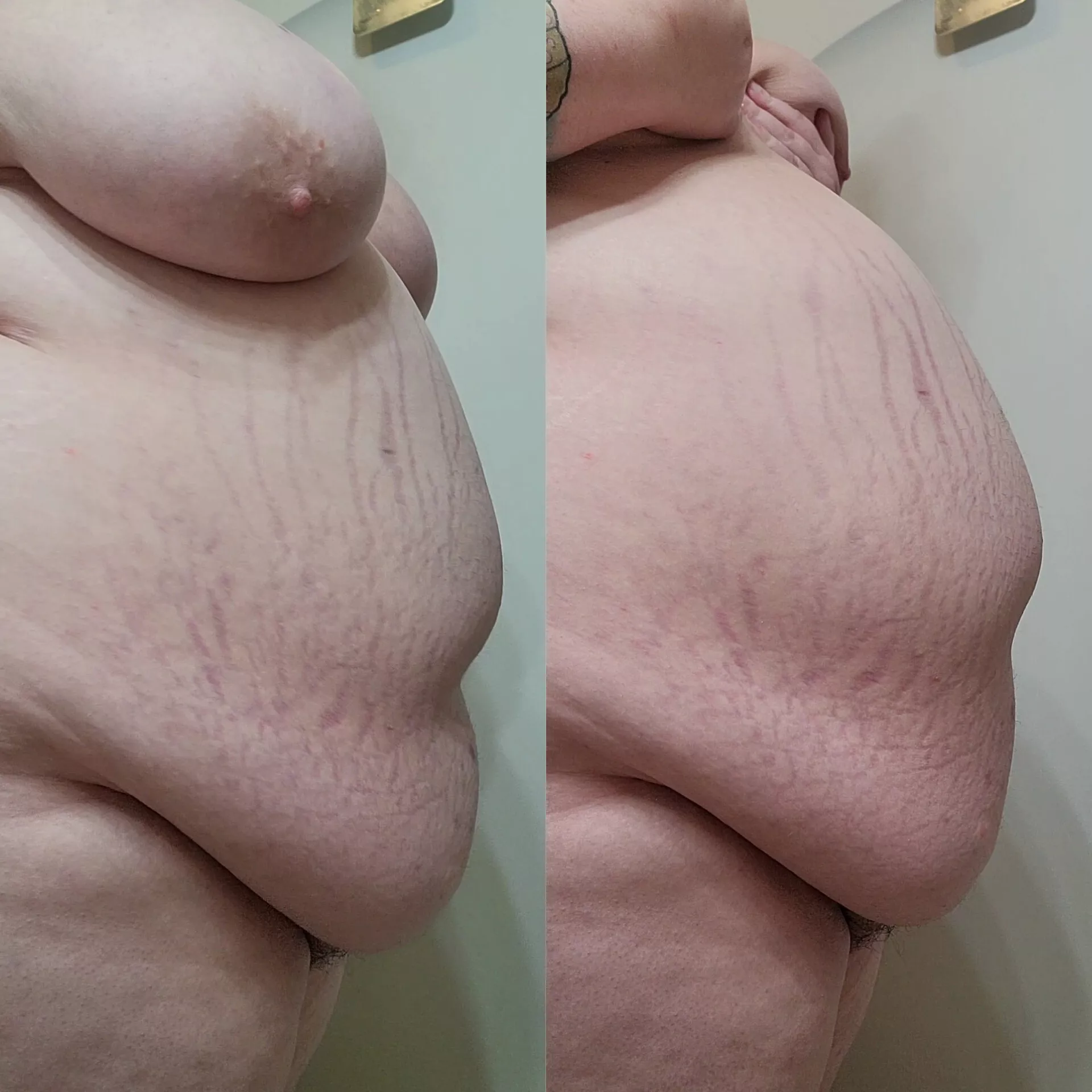 first ever water inflation! 🖤 posted by bottombisexual