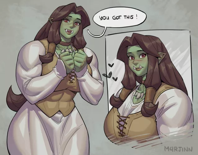 Fraeya moral support (@m4rjinn) by TheTMoneyMan