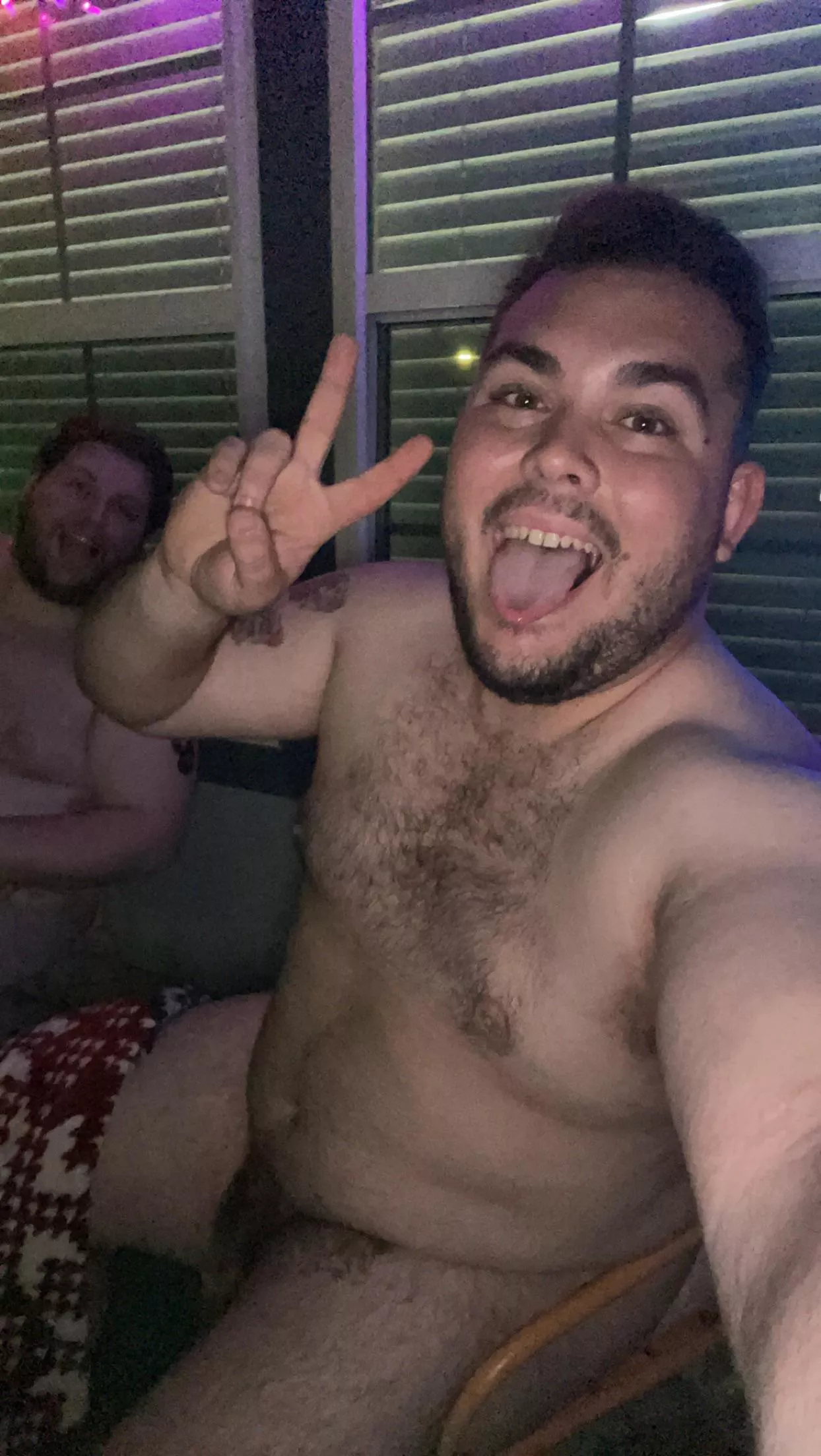 Honestly it is pretty cool to have buddies who are down with hangin out nude & smoke on the balcony lol posted by jccubb