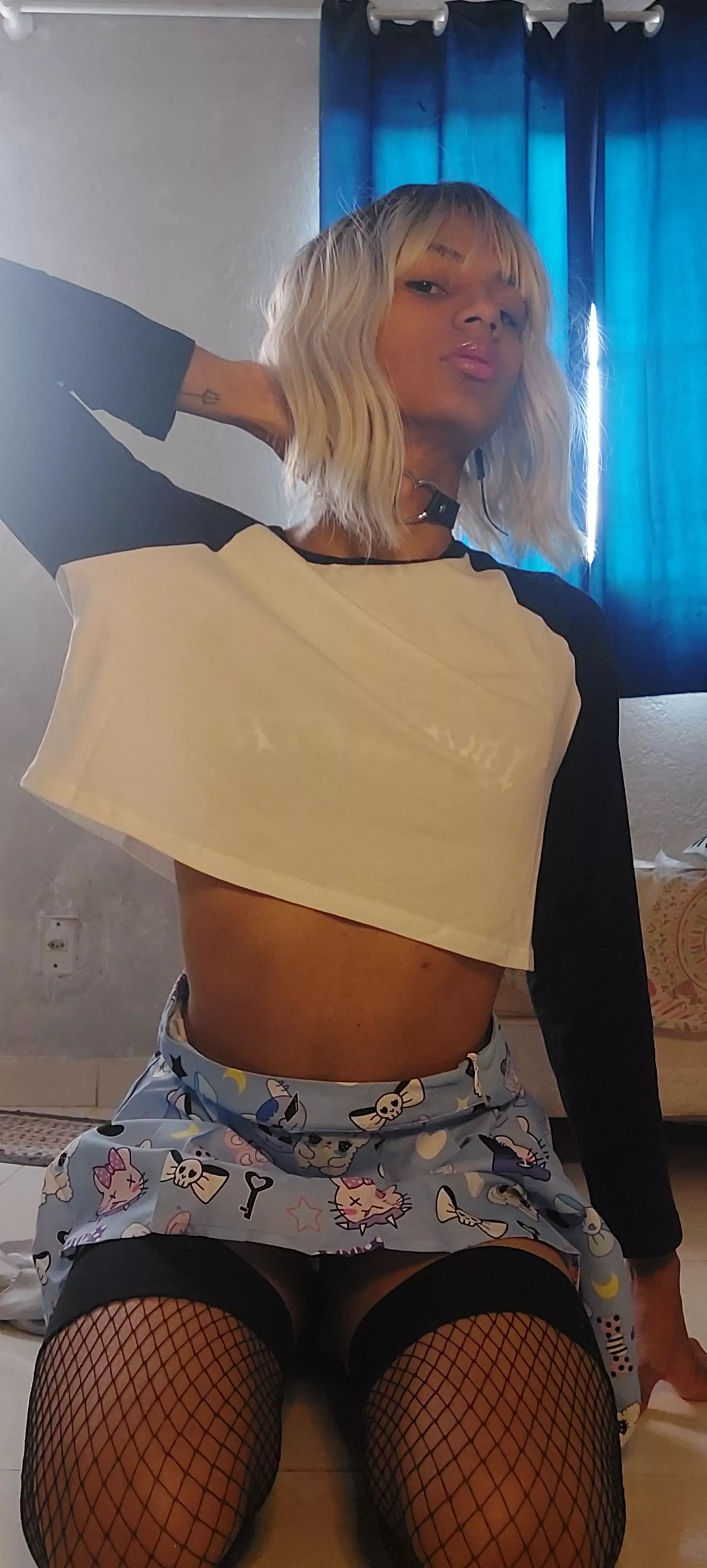 I'm happy, I'm taking pictures without having to use filters🥰😊 posted by luukyf