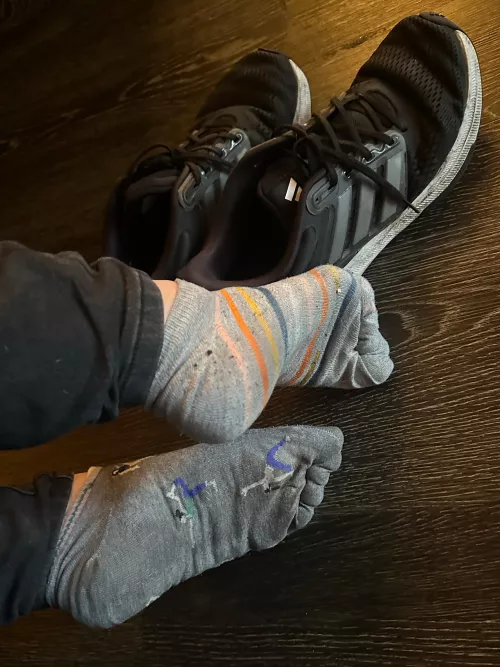 My socks may not match, but the smell sure makes up for it 😅 by ariellegoddesss