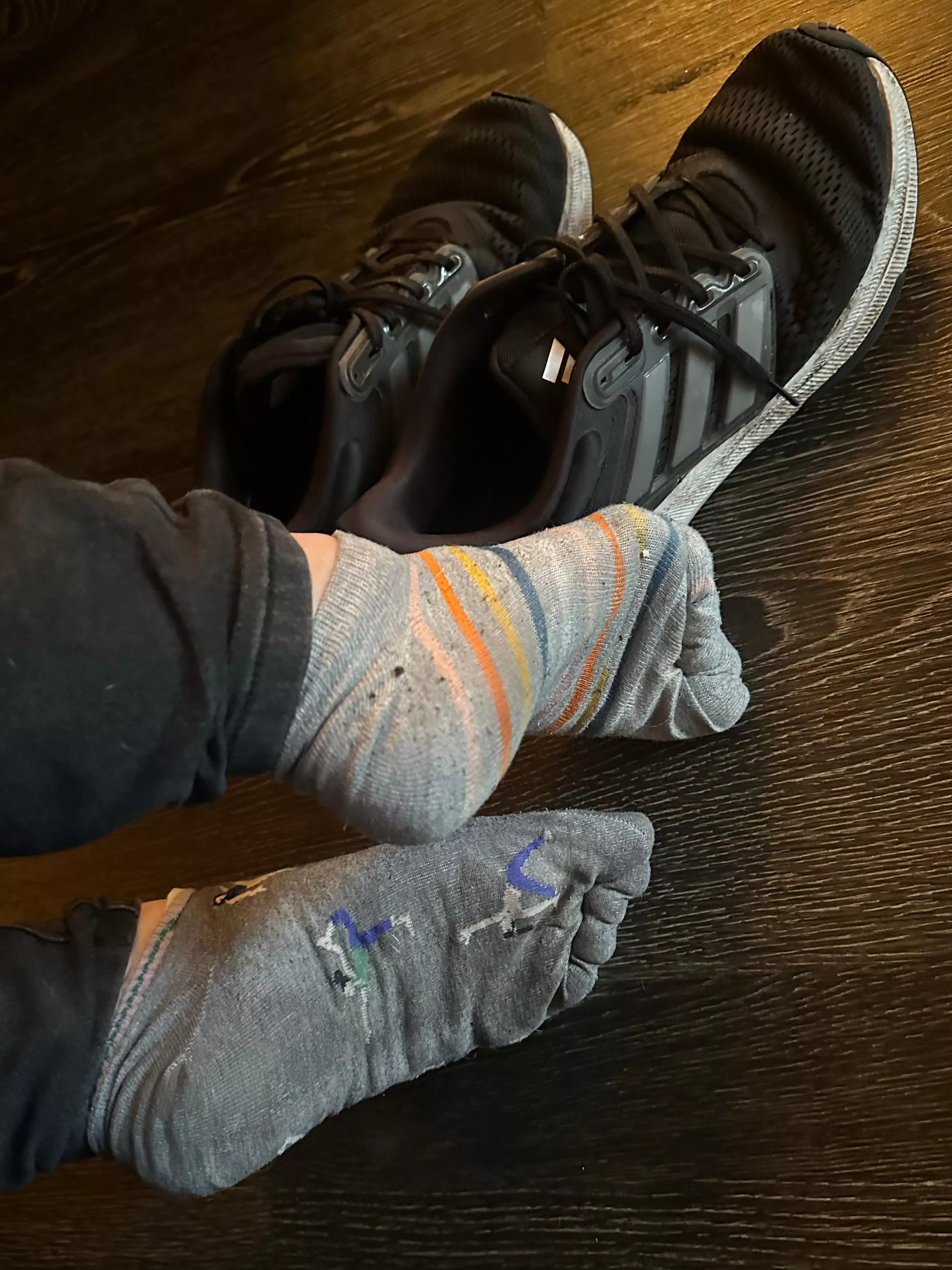 My socks may not match, but the smell sure makes up for it 😅 posted by ariellegoddesss