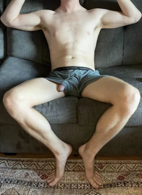 My sweaty balls need sniffing by teacher_legs