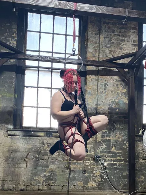 Relaxed in my rope 🖤 by RomaVictoriaaa