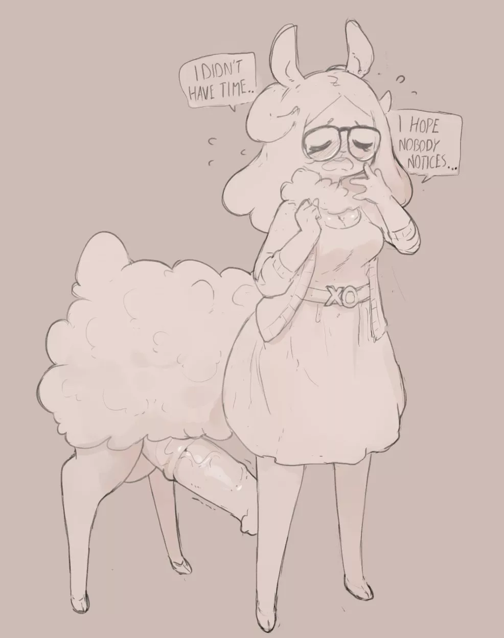 She's a bit sheepish (Artist:EerieViolet) posted by White-Whiskey