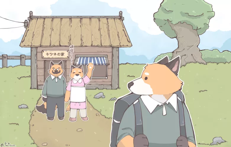 the journey of Fox (OC) by Okami_Tatsuo