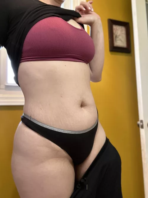 Under my clothes 🤗 by dullsatisfaction_