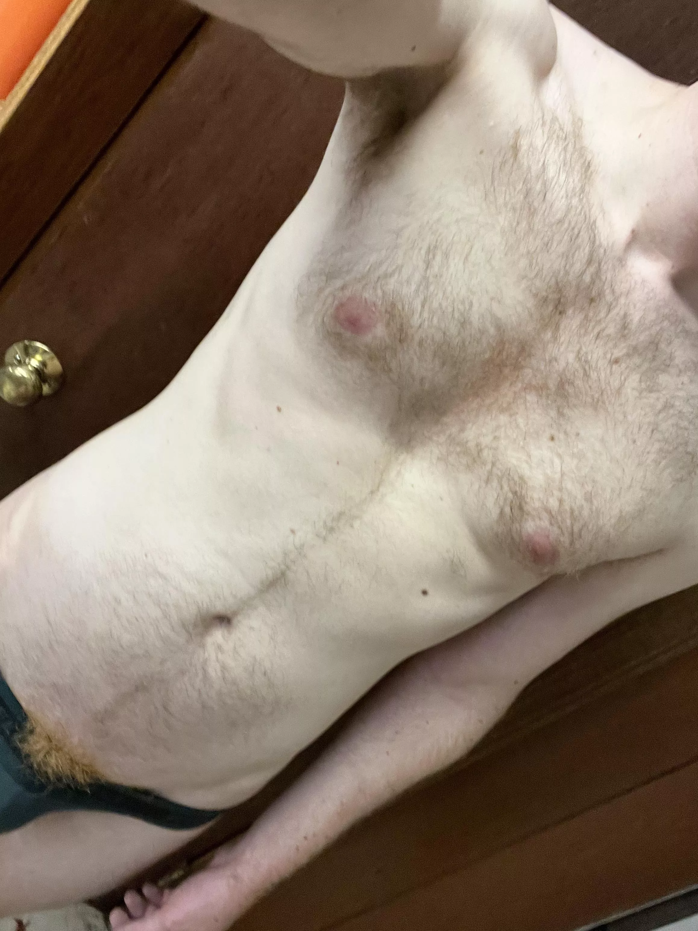 Young, hairy, and ginger posted by Pretend_Strength_516