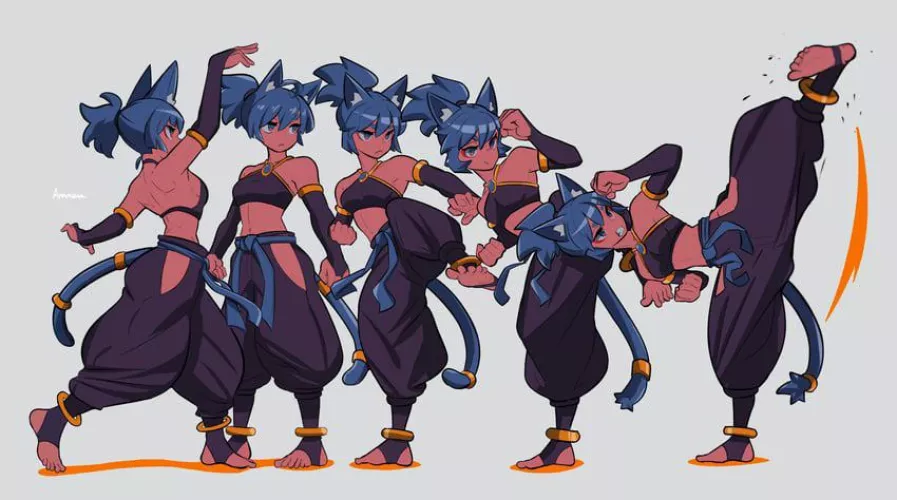 A fresh can of whoop-ass (Amazu (Kurozu)) [Original] by ZAHANDOGAKIZU