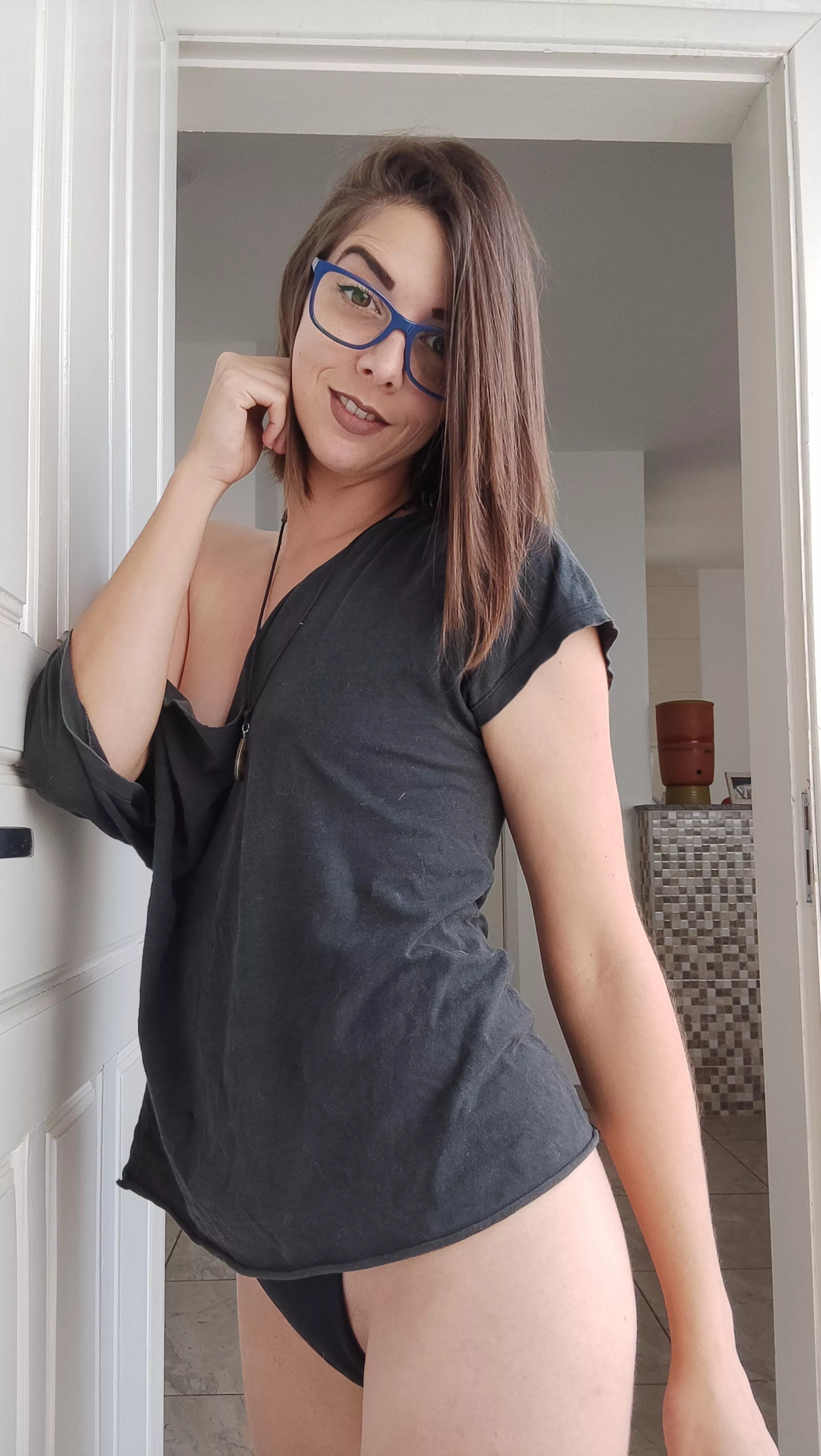 Beautiful and cute with these glasses! posted by Rafis69