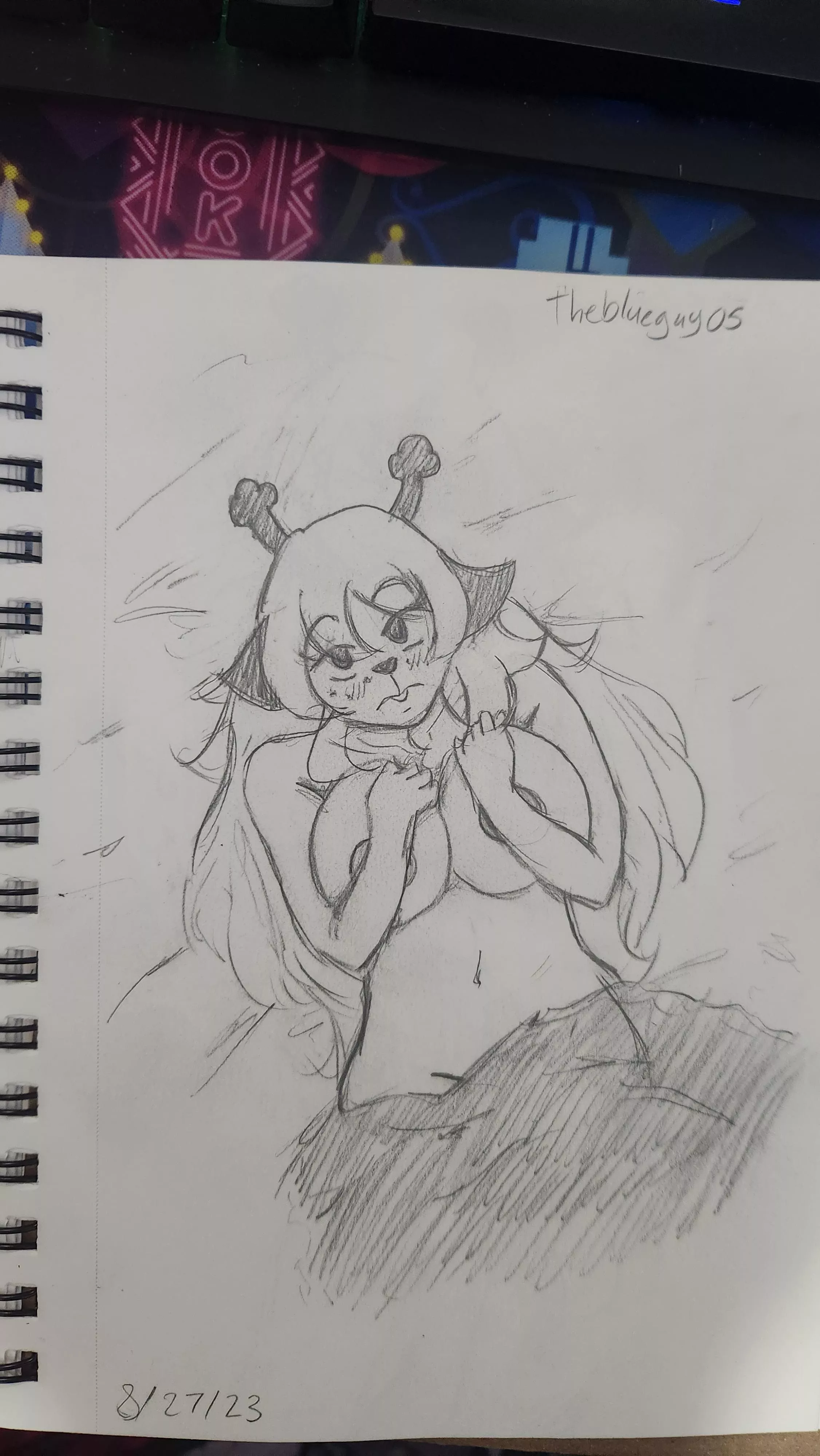 Big titty [Noelle] in bed posted by theblueguy05