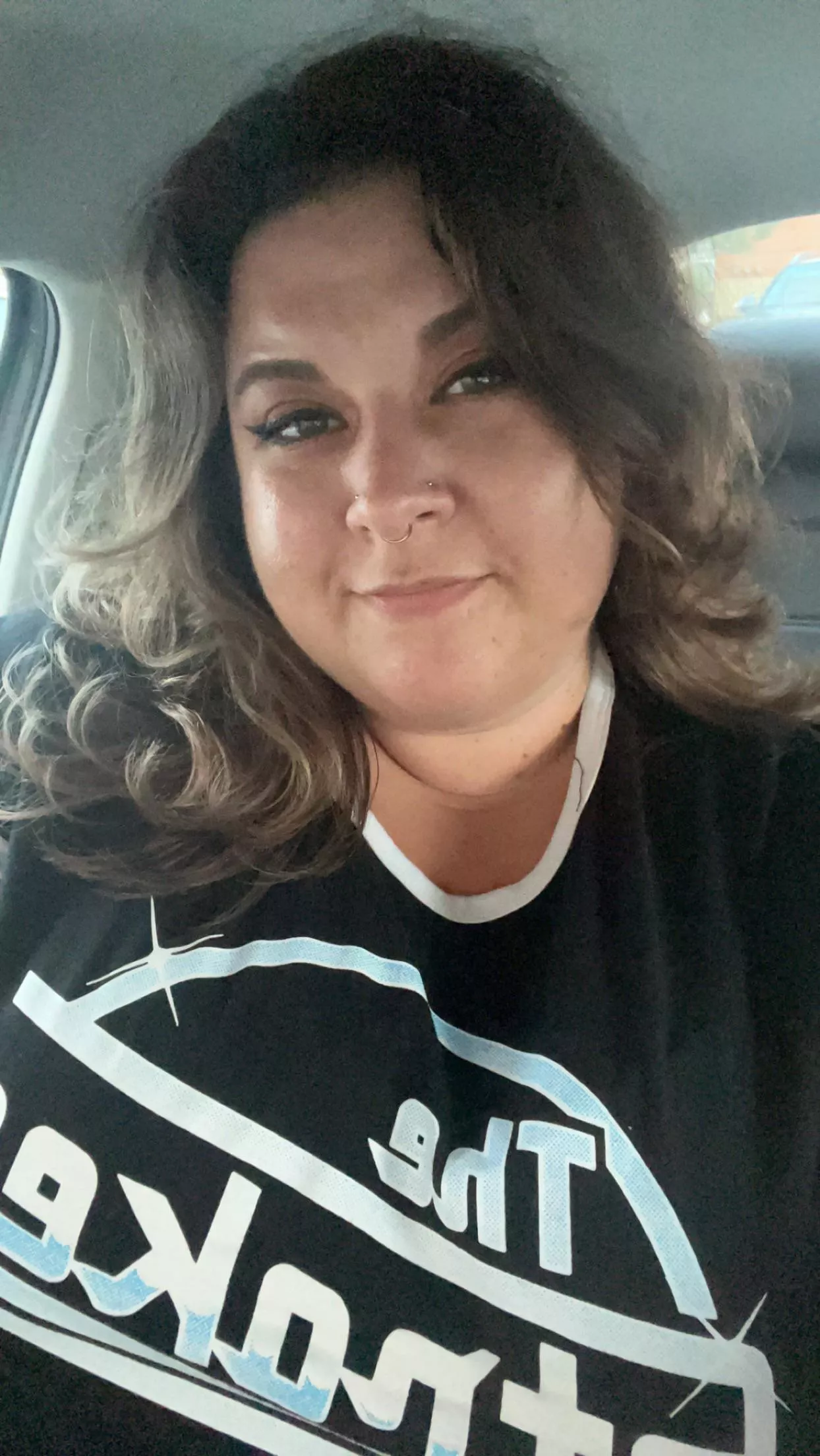 Brown hair again, with a blowout! Was feeling myself 💅 posted by MsPriscillaD