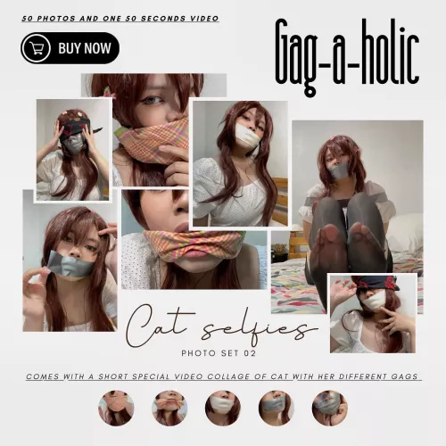 Cat’s new photoset is now available for purchase! by Bondage_enthusiast