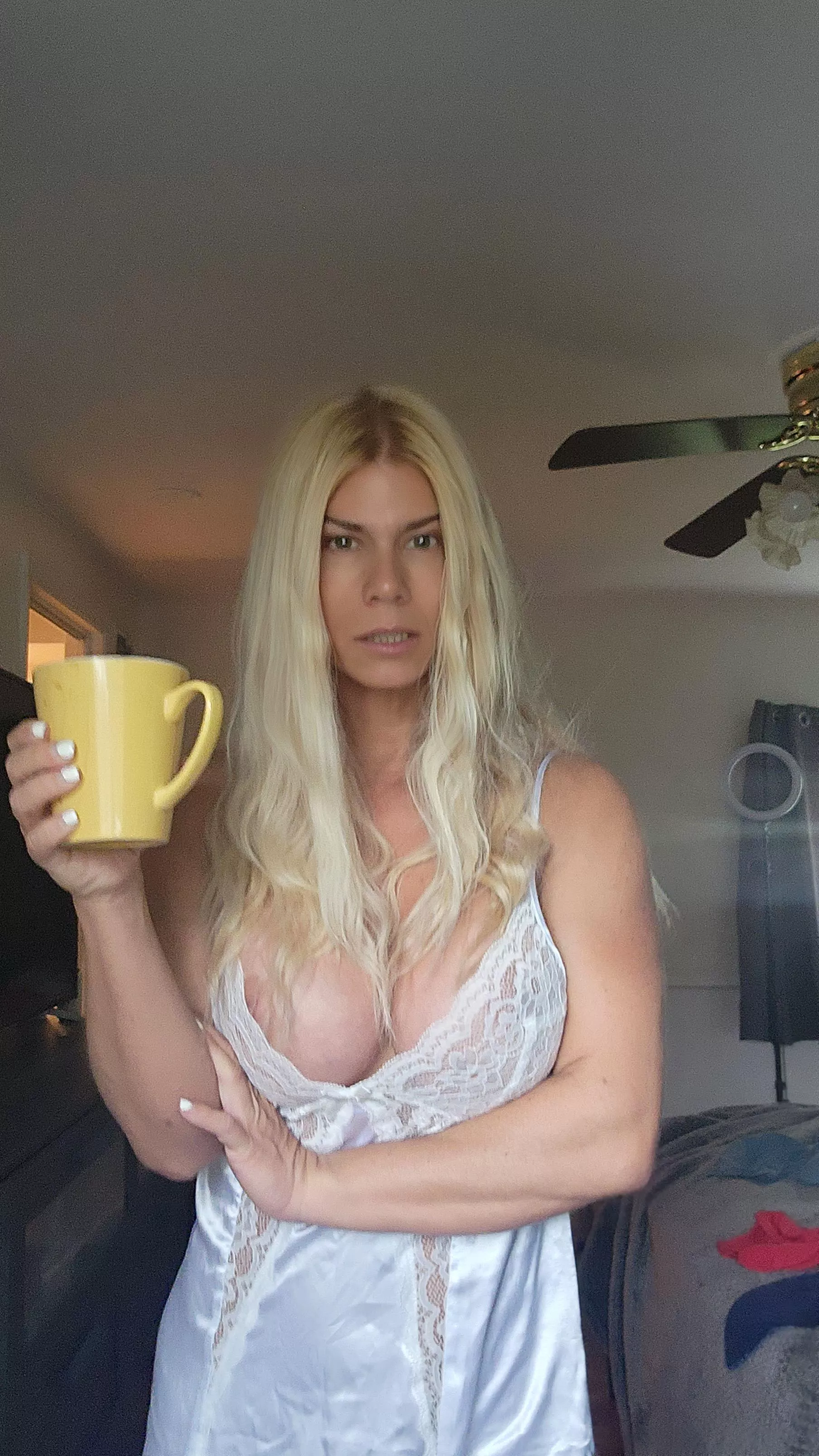 Coffee Time with mommy posted by amyfitstl