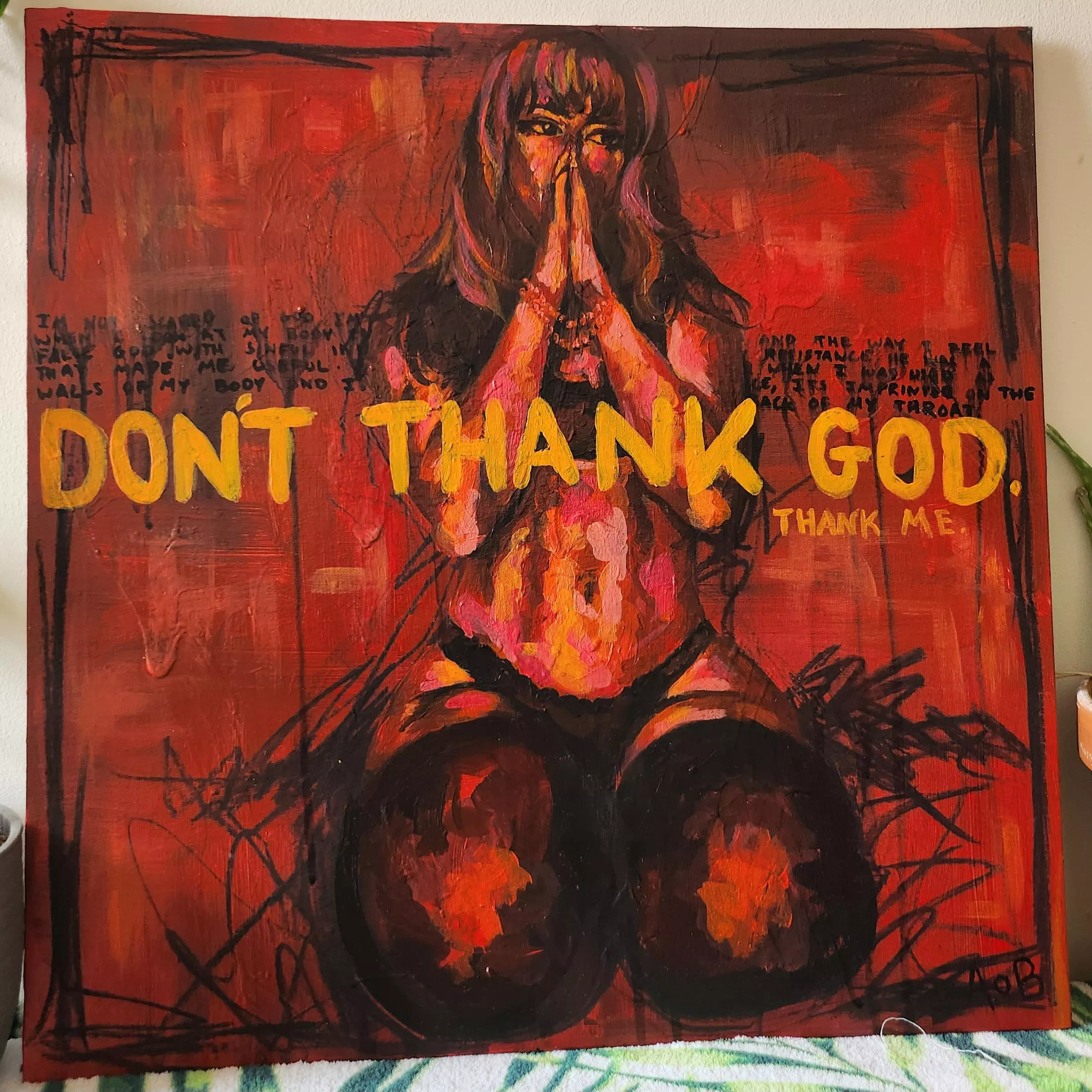 'Don't thank god ' by me posted by ham-sandwitch47