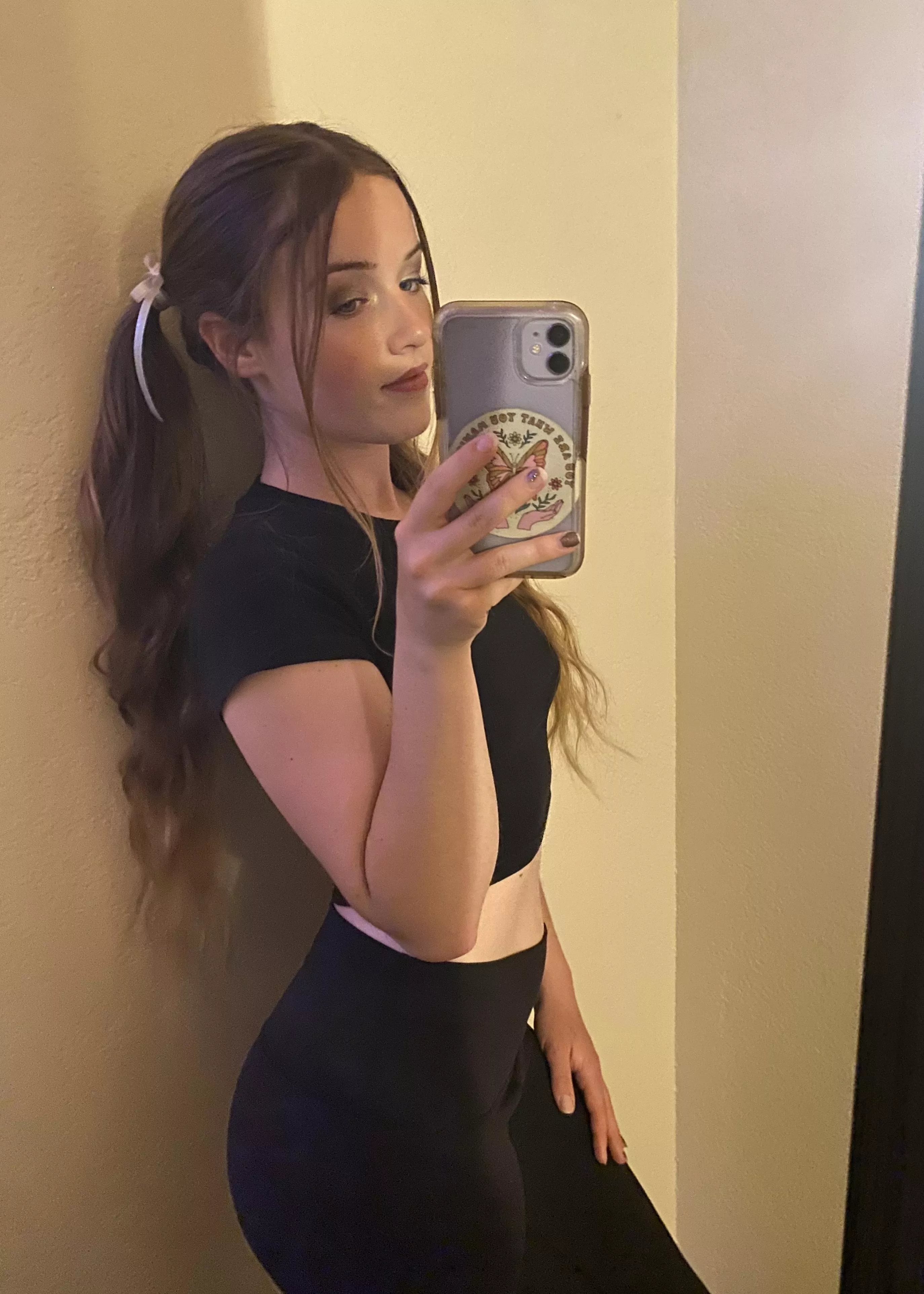 Feeling good today in this crop top <3 ❤️ posted by klappman