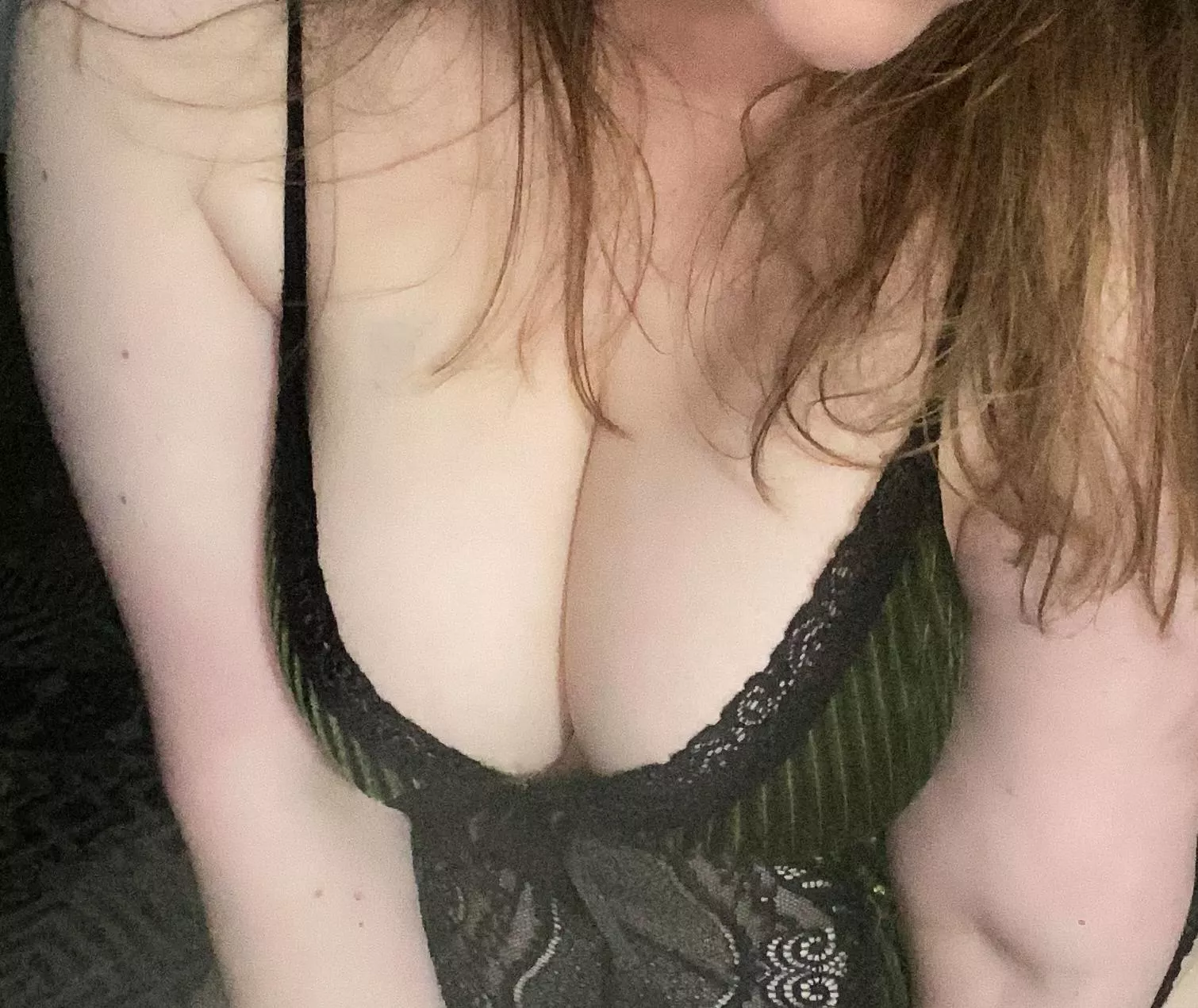 First post here! I love the cleavage this blouse gives me. posted by LucyCarey77