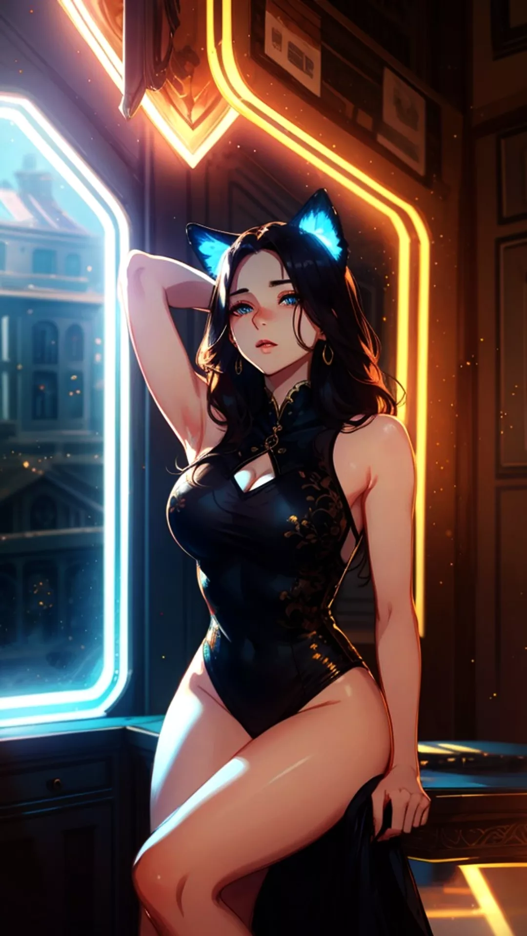 Kitten in the city posted by KatieKitten1