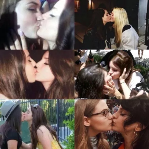 Lana del rey kissing fans by 808gloom