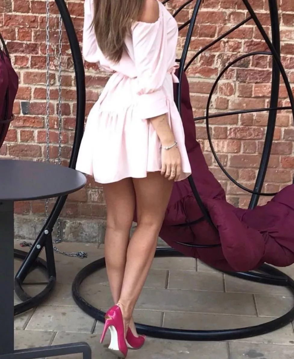 My pink heels💕 posted by Exoticcc7