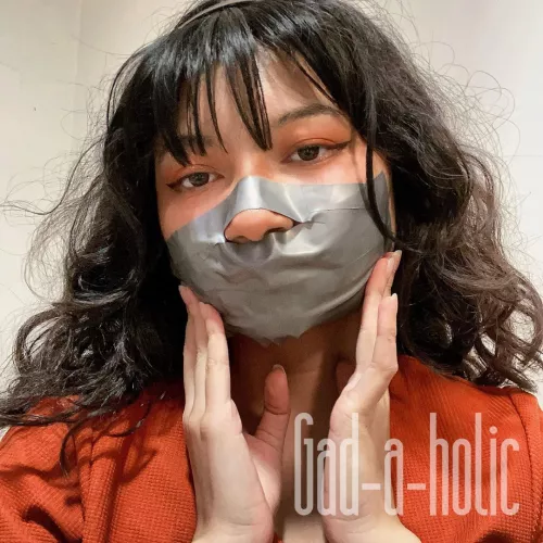 Ngl This gag really suits her well by Bondage_enthusiast