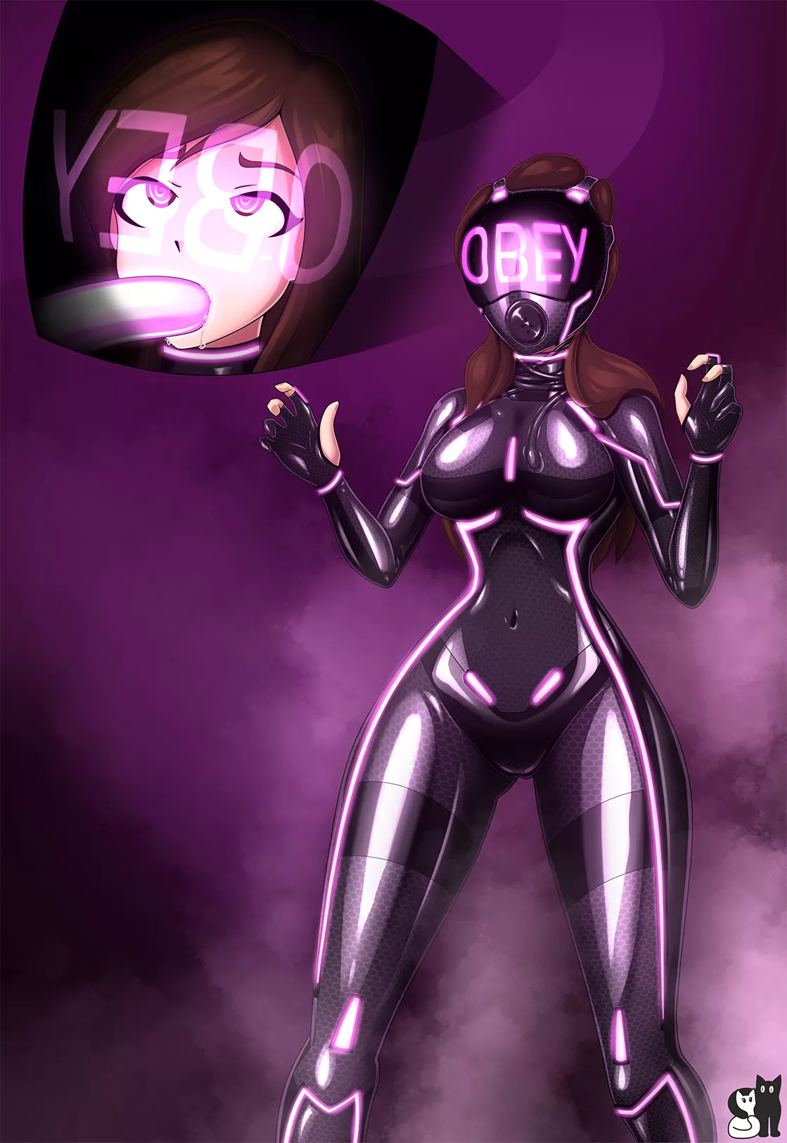 Obey (Art by @Rosvo2) posted by MxSummer