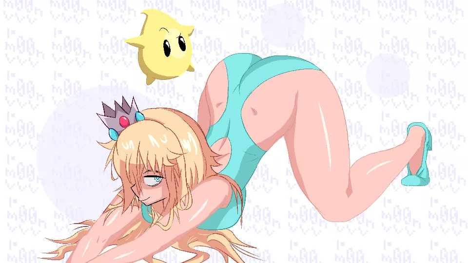 Princess Rosalina got the whole bakery galaxy (by m00nvvv) posted by m00nvvv