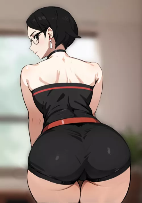 Sarada but with child bearing hips by monsterlolicon