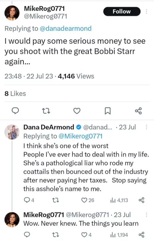 Seems like a Dana and Bobbi reunion will never happen sadly... by SpunkySpunkyAssGuy