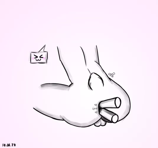 Two toys:3 (By Me) (gay) by StrangeArtLoveReggie