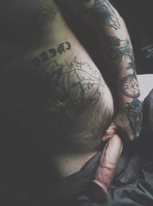 Which hole is this thick cock going to fill first? 😈 by LeviRyder69