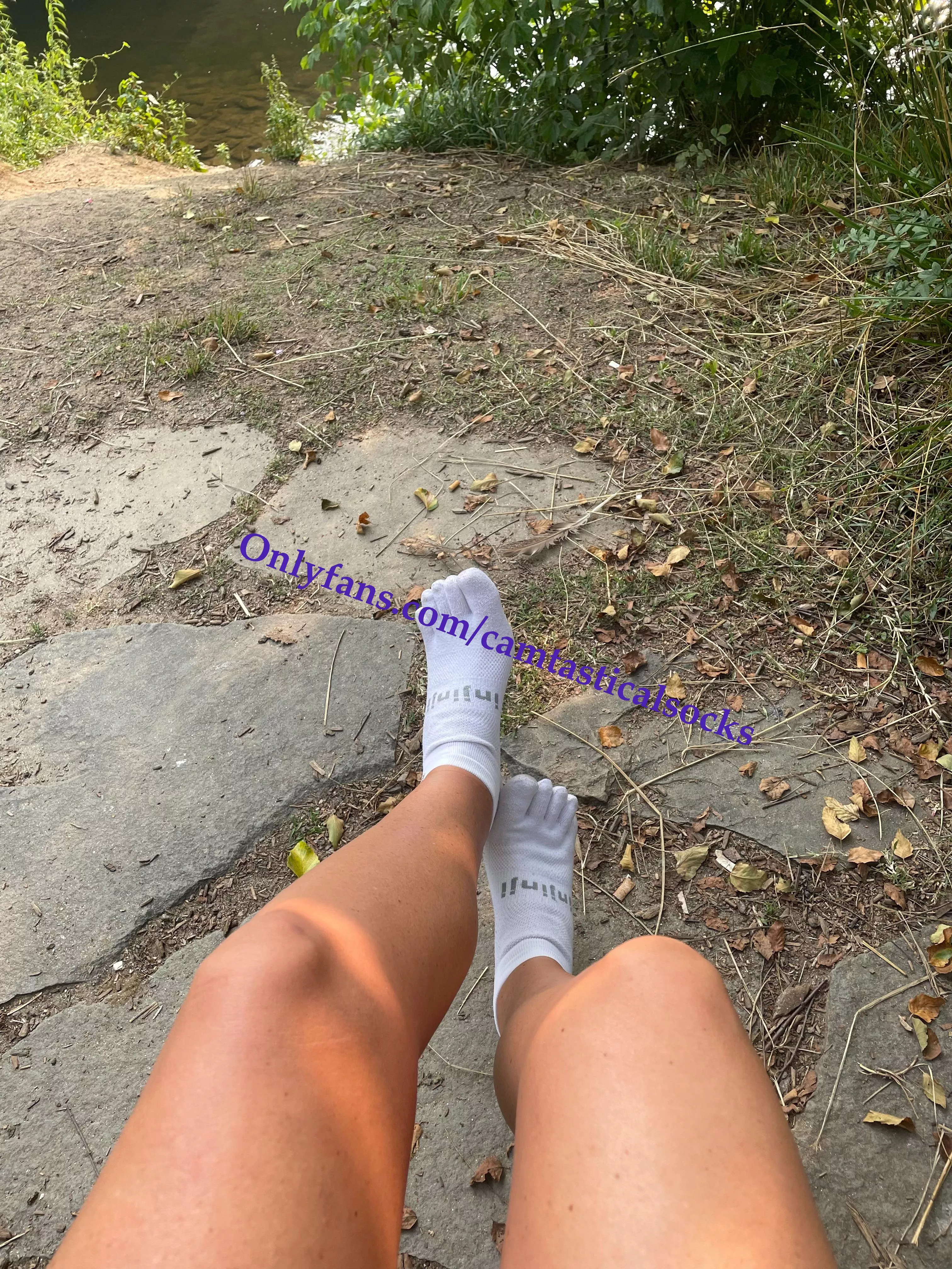 White Injinji Toe Socks posted by camtasticalsocks