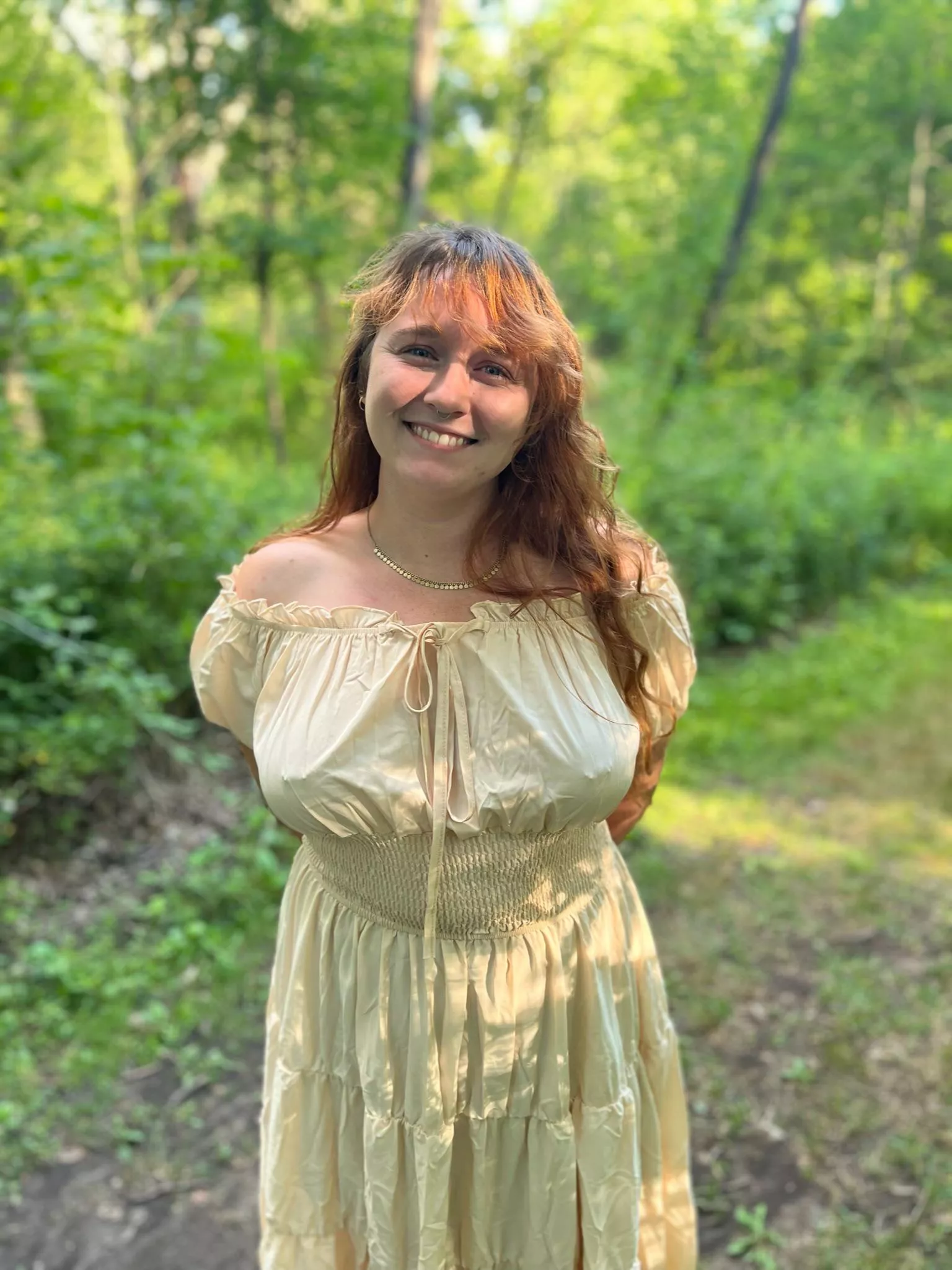 Would you join me braless outside? posted by Cosmonaughtie_