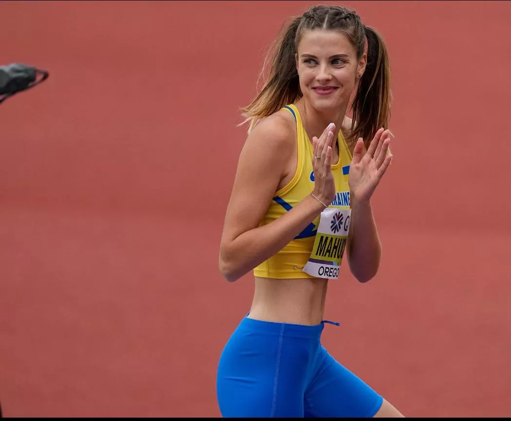 Yaroslava Mahuchikh - Ukrainian high jumper posted by BikeOwn8351