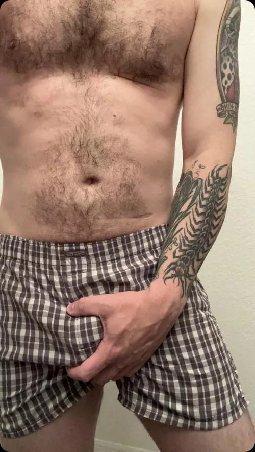 [34] Classic Boxers are just so comfy by Cockandcolour