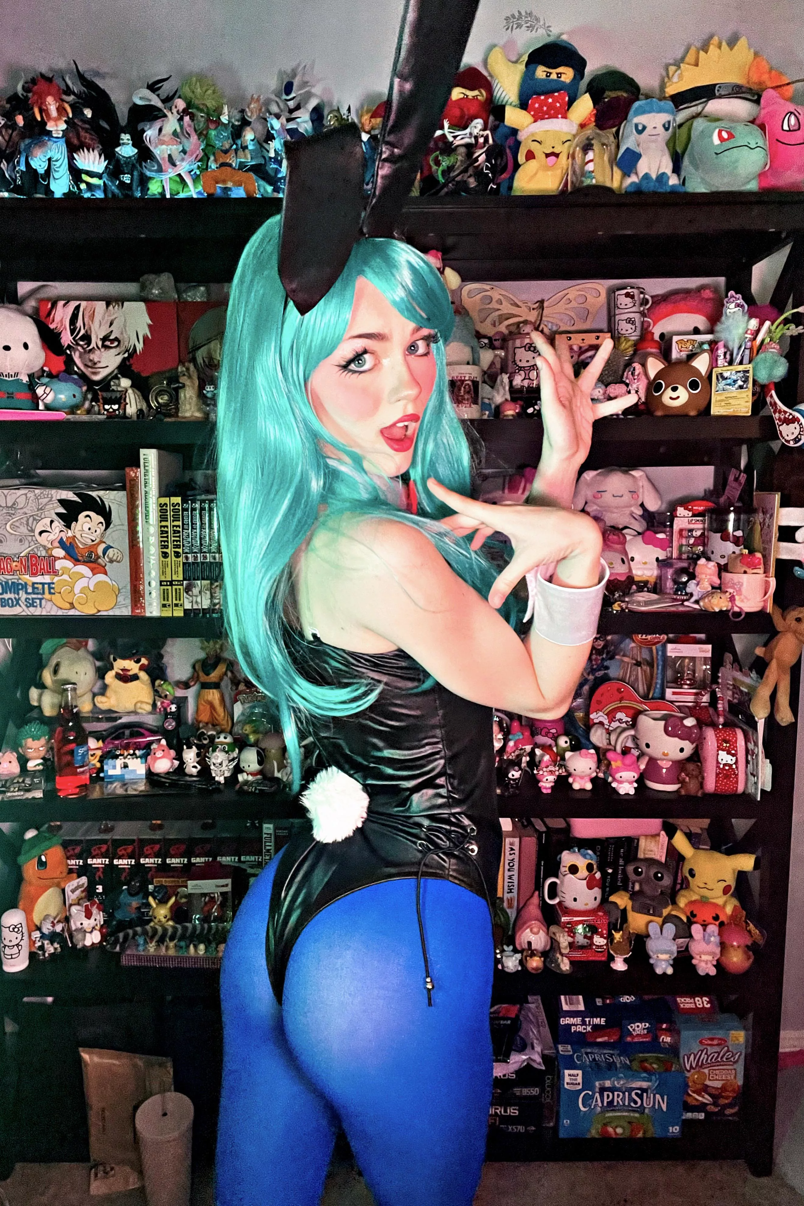 Bunny Girl Bulma by Me (Cinnamarollslut) posted by Cinnamarollslut