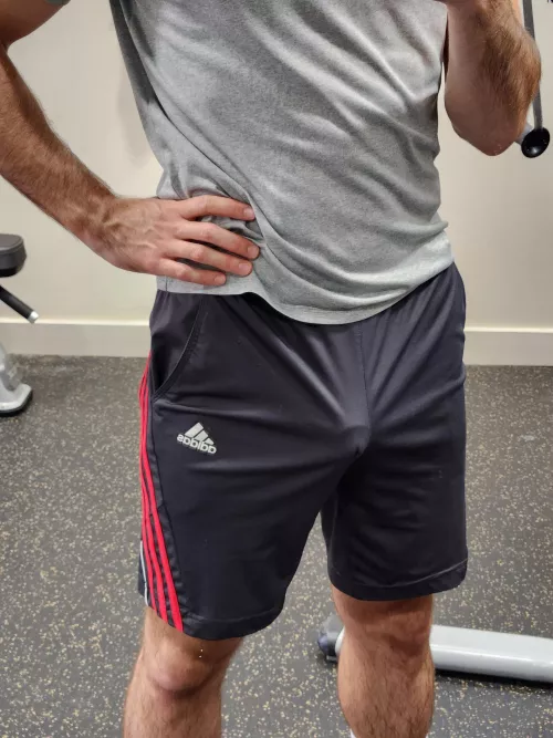 Do you think my gym buddy noticed? by busterrpup